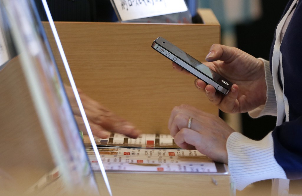 Atsiskaitymas išmaniuoju telefonu