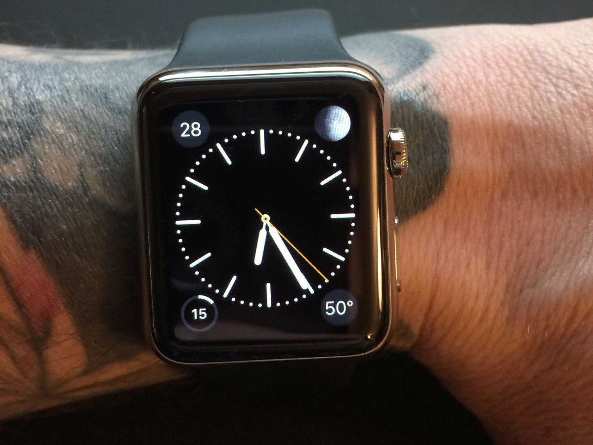 „Apple Watch“ ir tatuiruotė