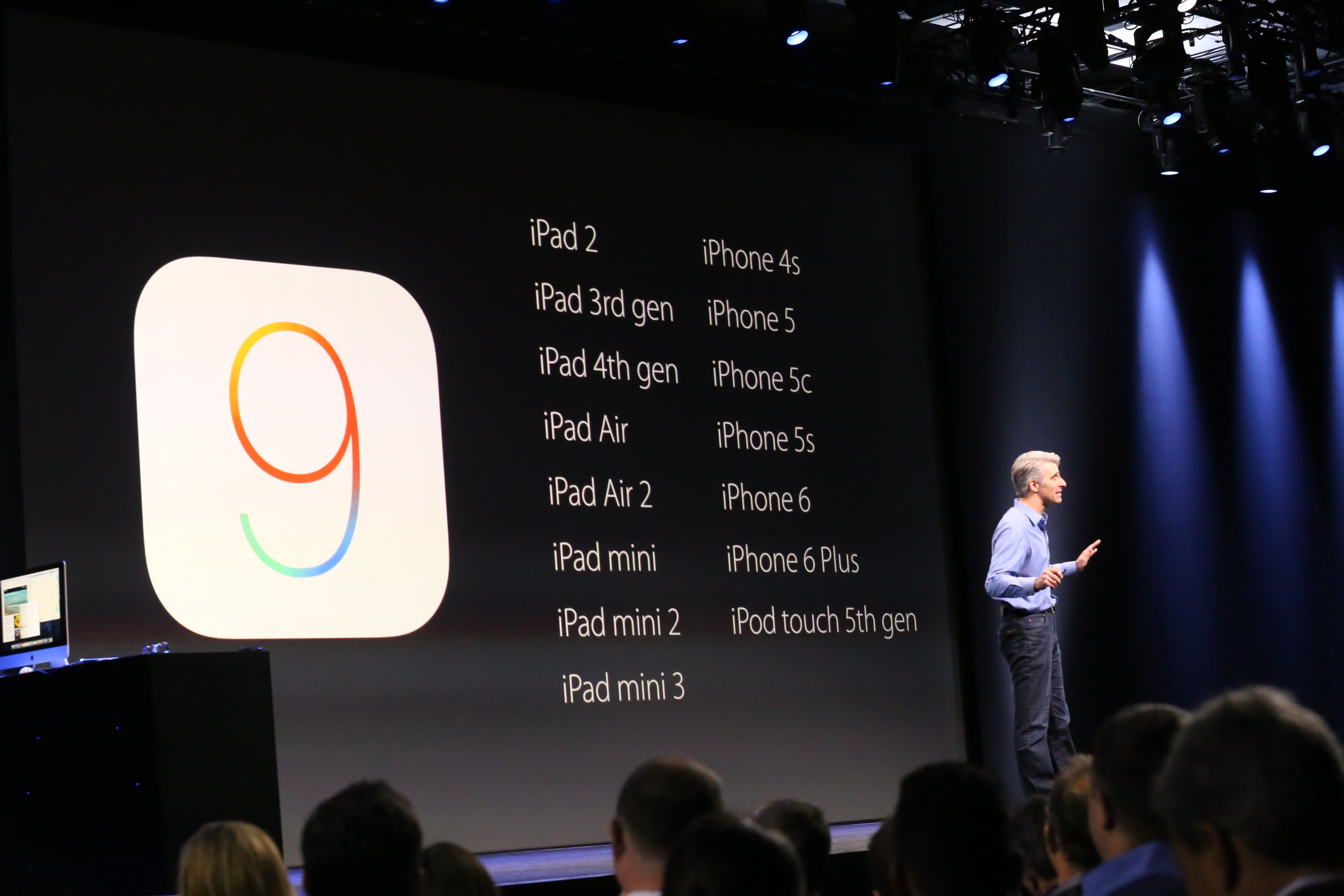 „iOS 9“ pristatymas
